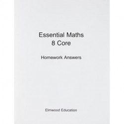 Essential Maths 8 Core Homework Answers
