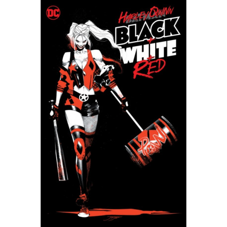 Harley Quinn Black + White + Red
