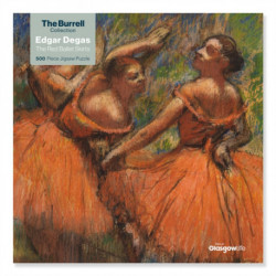 Adult Jigsaw Puzzle Glasgow Museums: Edgar Degas: Red Ballet Skirts (500 pieces): 500-Piece Jigsaw Puzzles