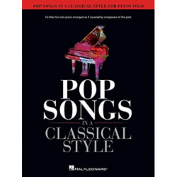 Pop Songs in a Classical Style: For Piano Solo
