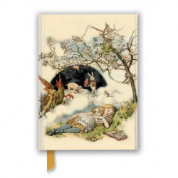 British Library: Alice Asleep, from Alice’s Adventures in Wonderland (Foiled Journal)