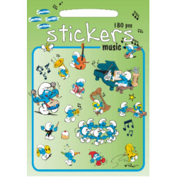 SMURF STICKERS MUSIC