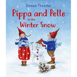 Pippa and Pelle in the Winter Snow