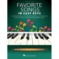 Favorite Songs - In Easy Keys: Never More Than One Sharp or Flat!