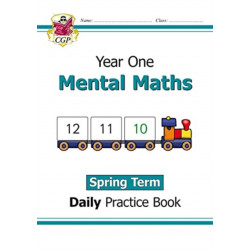 KS1 Mental Maths Year 1 Daily Practice Book: Spring Term