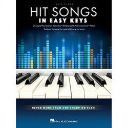Hit Songs - In Easy Keys: Never More Than One Sharp or Flat!
