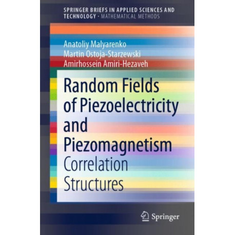 Random Fields of Piezoelectricity and Piezomagnetism: Correlation Structures