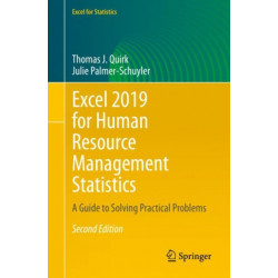 Excel 2019 for Human Resource Management Statistics: A Guide to Solving Practical Problems