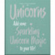 The Little Book of Unicorns: Enchanting Words Sprinkled with Unicorn Magic
