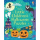 Little Children's Halloween Puzzles: A Halloween Book for Kids