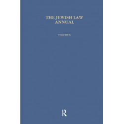 The Jewish Law Annual (Vol 10)