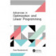 Advances in Optimization and Linear Programming