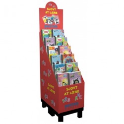 Skolestartsdisplay: 12 varianter af 10 stk.