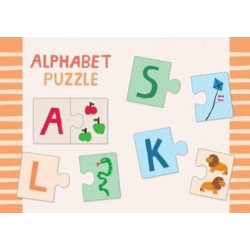 Alphabet Puzzle: 26 mini letter-matching puzzles