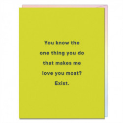 6-Pack Em & Friends Exist Greeting Cards