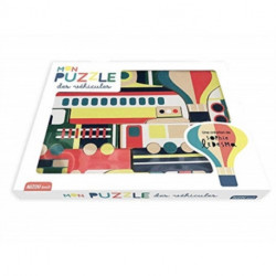 WOODEN PUZZLE THINGS THAT GO