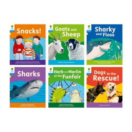 Oxford Reading Tree: Floppy's Phonics Decoding Practice: Oxford Level 3: Mixed Pack of 6