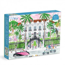 Michael Storrings A Sunny Day in Palm Beach 1000 Piece Puzzle