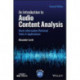 An Introduction to Audio Content Analysis: Music Information Retrieval Tasks and Applications