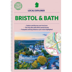 Philip's Local Explorer Street Atlas Bristol and Bath