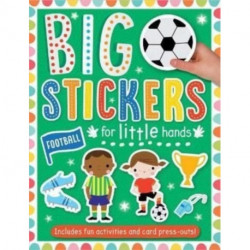Big Stickers for Little Hands Football