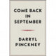 Come Back in September: A Literary Education on West Sixty-Seventh Street, Manhattan