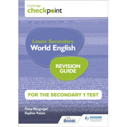 Cambridge Checkpoint Lower Secondary World English for the Secondary 1 Test Revision Guide
