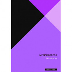 Latinsk ordbok : latin-norsk: latin-norsk