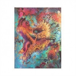 Humming Dragon (Android Jones Collection) Ultra Unlined Hardcover Journal: Hardcover, 120 gsm, ribbon marker, memento pouch, elastic closure