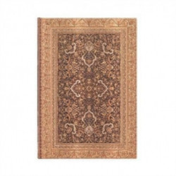 Terrene (Medina Mystic) Midi Unlined Hardcover Journal: Hardcover, 120 gsm, ribbon marker, memento pouch, elastic closure