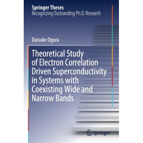 Theoretical Study of Electron Correlation Driven Superconductivity in Systems with Coexisting Wide and Narrow Bands