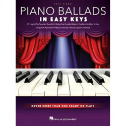 Piano Ballads - In Easy Keys: Never More Than One Sharp or Flat!