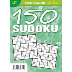 Sudoku 150: Sværhedsgrad: LET