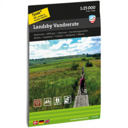 Landsby vandrerute 1:25 000