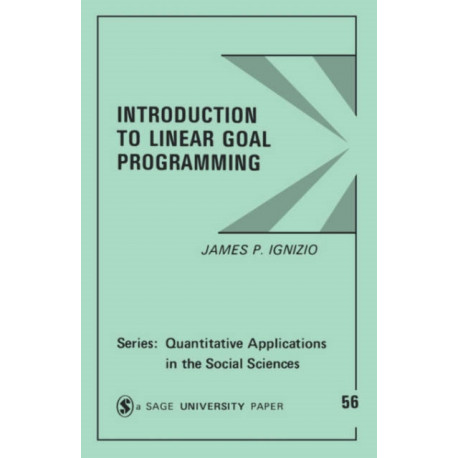 Introduction to Linear Goal Programming