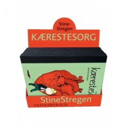 DISPLAY til Kærestesorg - postkortdigte (indh. 6 stk.)