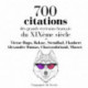 700 citations des grands écrivains français du XIXème siècle