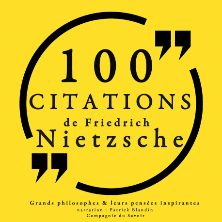 100 citations de Friedrich Nietzsche