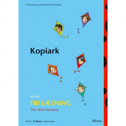 Den første læsning 0. kl. Lydret fri læsning, Kopiark