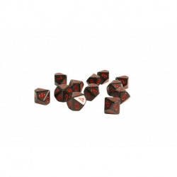 Terning, 10 sider med tal fra 0 til 9 (12 stk.)