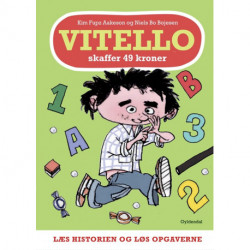 Vitello skaffer 49 kroner - Læs historien og løs opgaverne: En pakke med 4 stk af samme titel