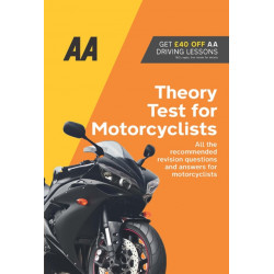 AA Theory Test for Motorcyclists: AA Driving Books