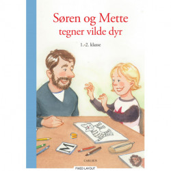 Søren og Mette tegner vilde dyr