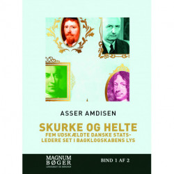 Skurke og helte - fem udskældte danske statsledere set i bagklogskabens lys (Storskrift)