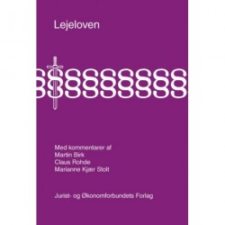 Lejeloven med kommentarer
