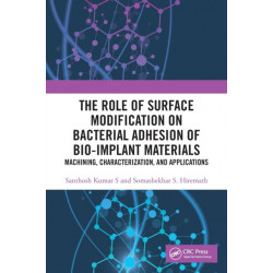 The Role of Surface Modification on Bacterial Adhesion of Bio-implant Materials: Machining, Characterization, and Applications