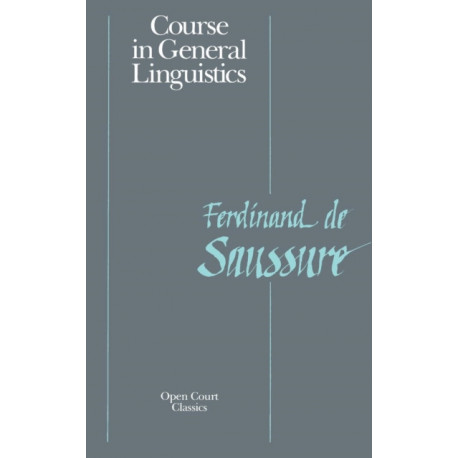 Course in General Linguistics