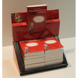 Unævnelighedernes lille ordbog / Display med 16 stk bøger: En angstprovokerende ordbog om de tilstande vi kollektivt forsøger at fortrænge.