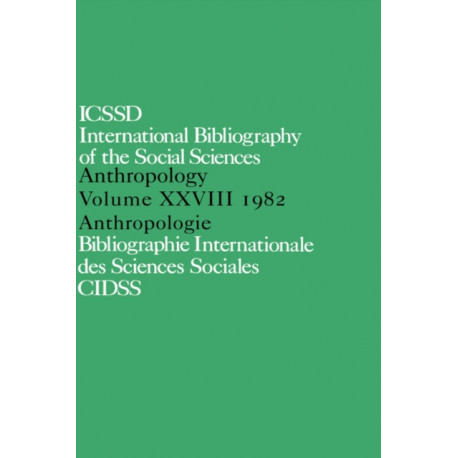 IBSS: Anthropology: 1982 Vol 28
