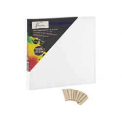 Lærred 30 x 30 cm - 100% bomuld